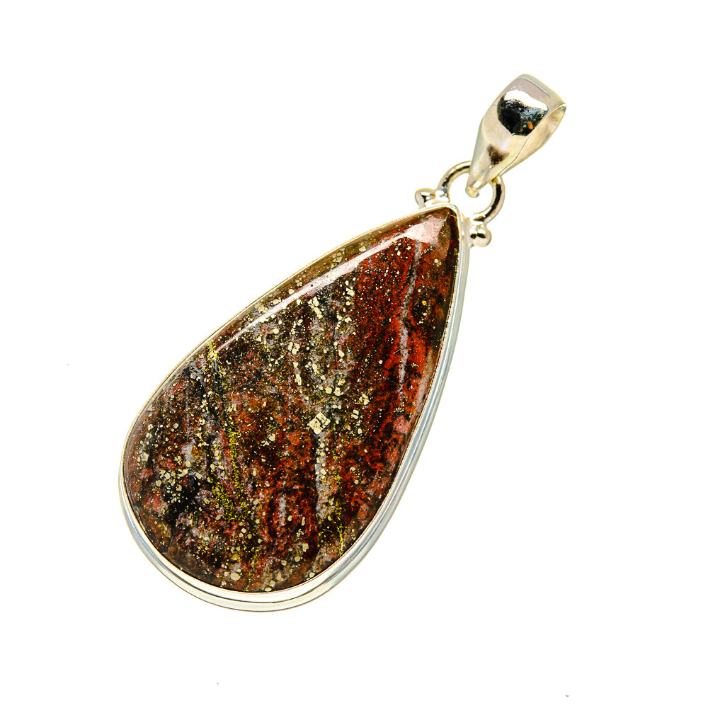 Red Jasper Pendants handcrafted by Ana Silver Co - PD751929