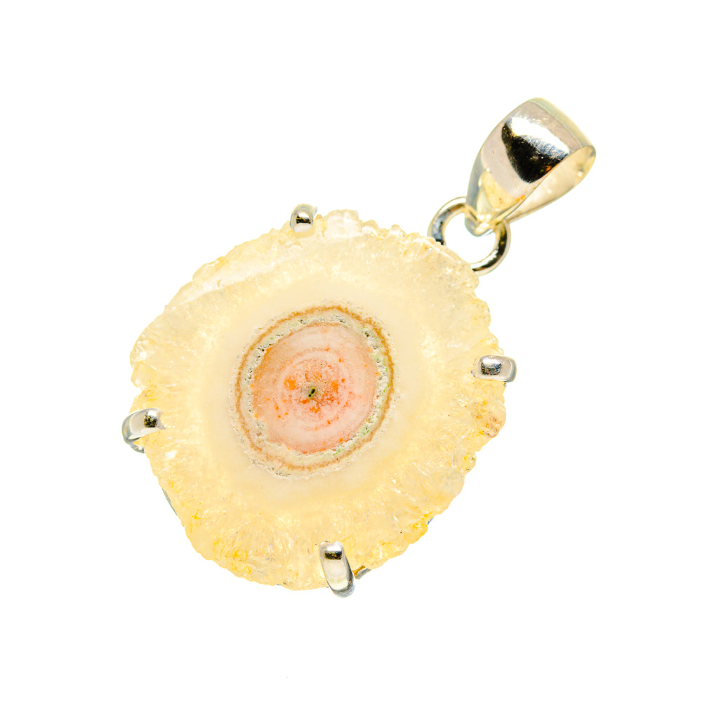 White Solar Quartz Pendants handcrafted by Ana Silver Co - PD752069