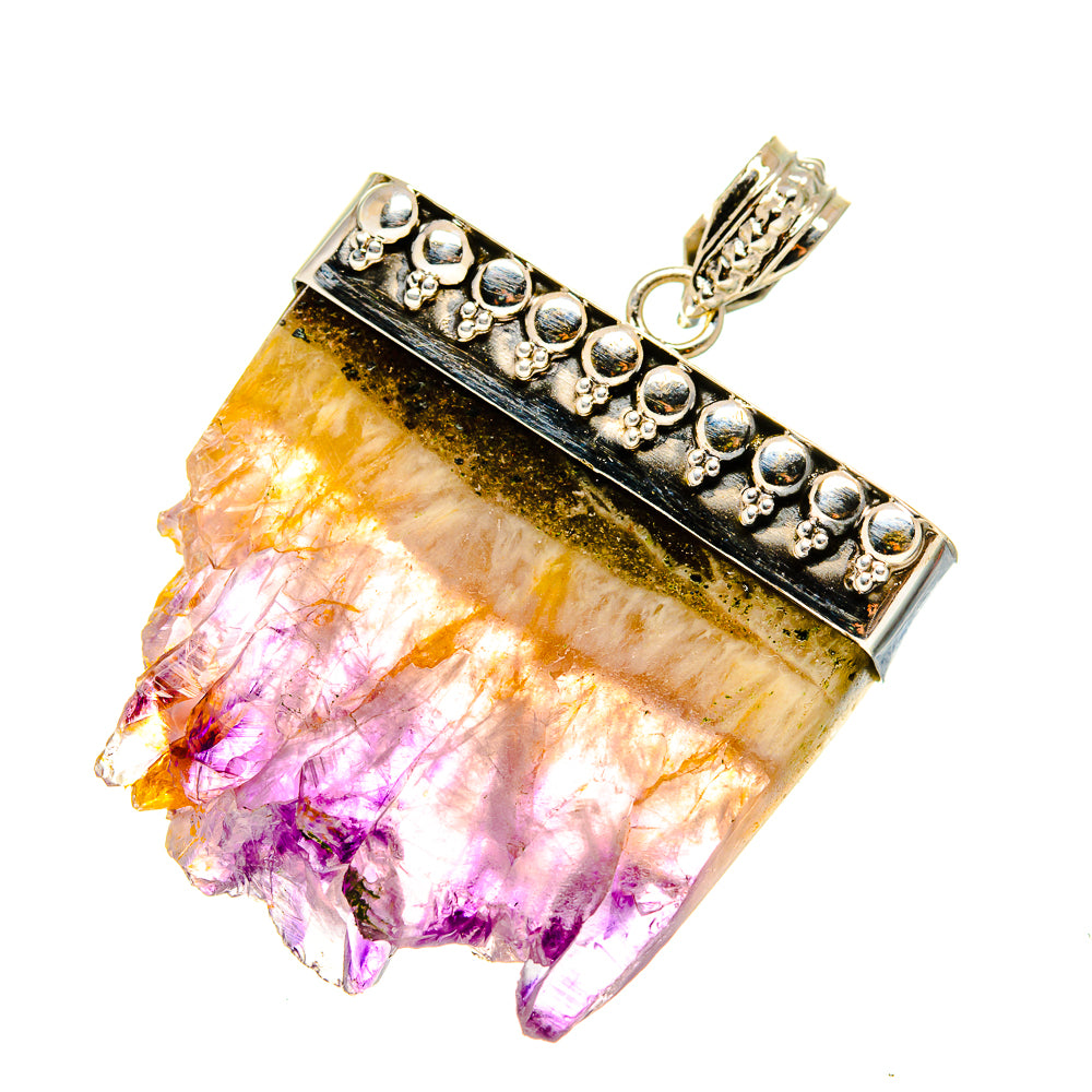 Amethyst Stalactite Pendants handcrafted by Ana Silver Co - PD752169