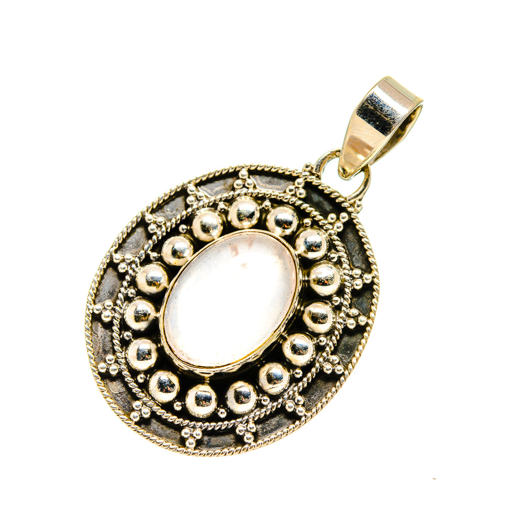 Rose Quartz Pendants handcrafted by Ana Silver Co - PD752219