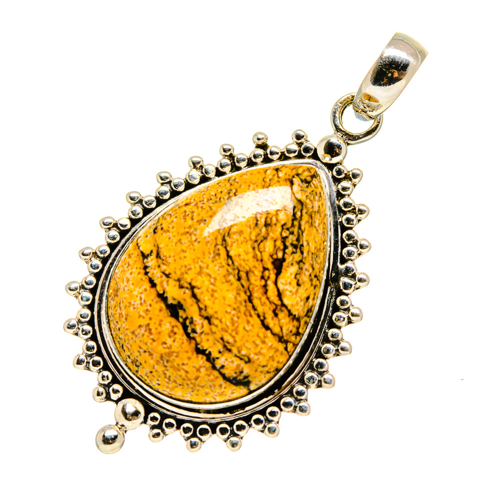 Picture Jasper Pendants handcrafted by Ana Silver Co - PD752349