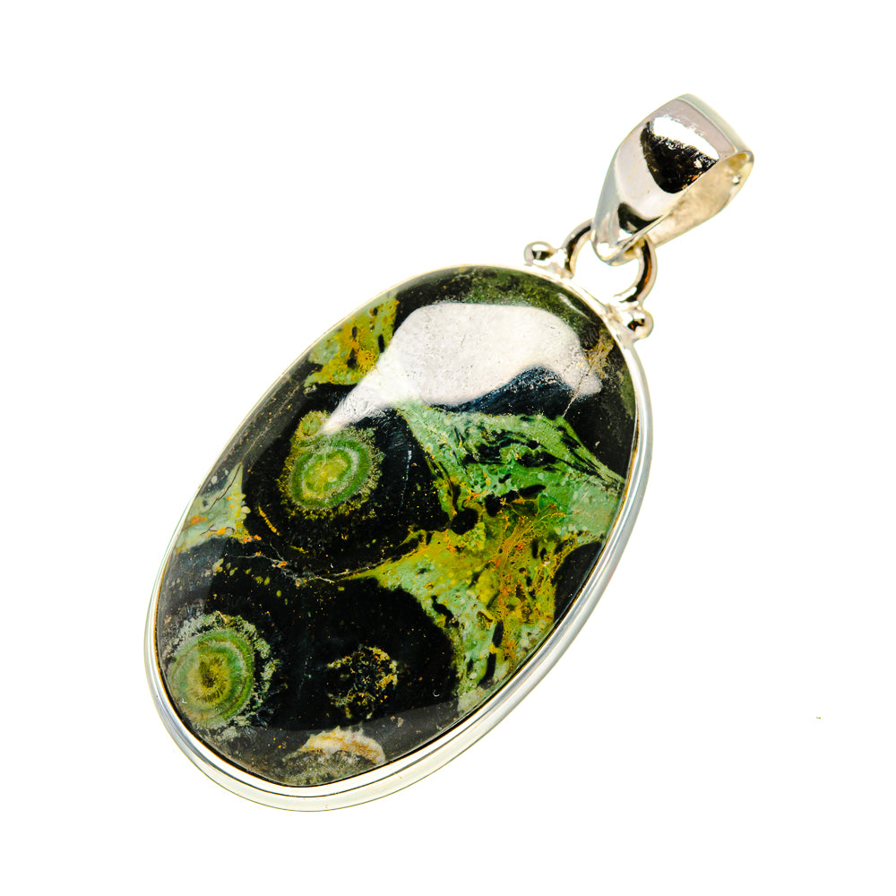 Galaxy Jasper Pendants handcrafted by Ana Silver Co - PD752353