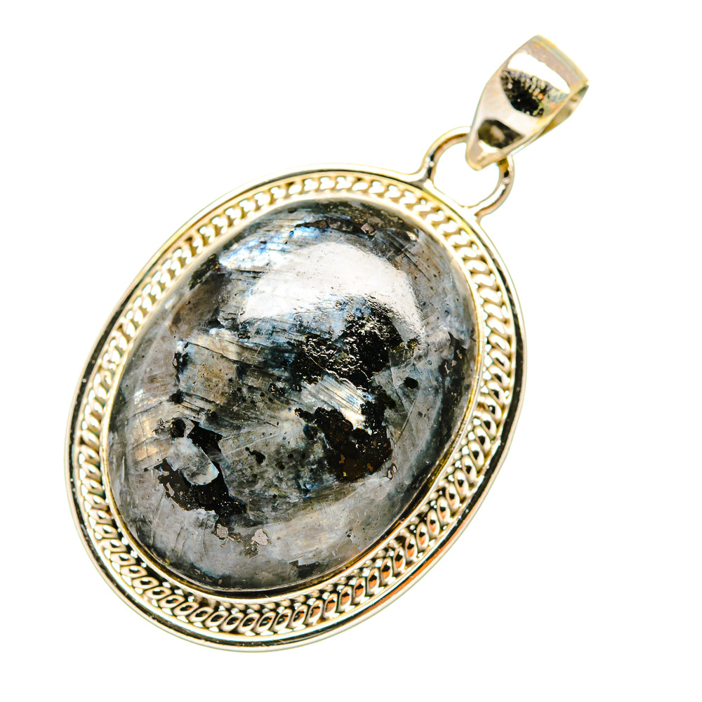 Larvikite Pendants handcrafted by Ana Silver Co - PD7525