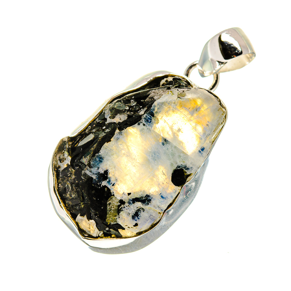 Rainbow Moonstone Pendants handcrafted by Ana Silver Co - PD752510