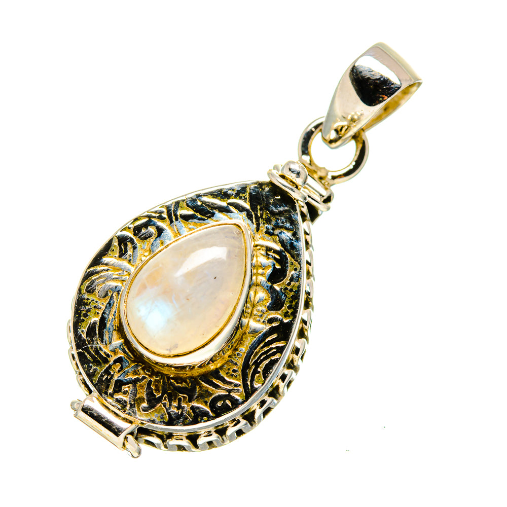 Rainbow Moonstone Pendants handcrafted by Ana Silver Co - PD752597