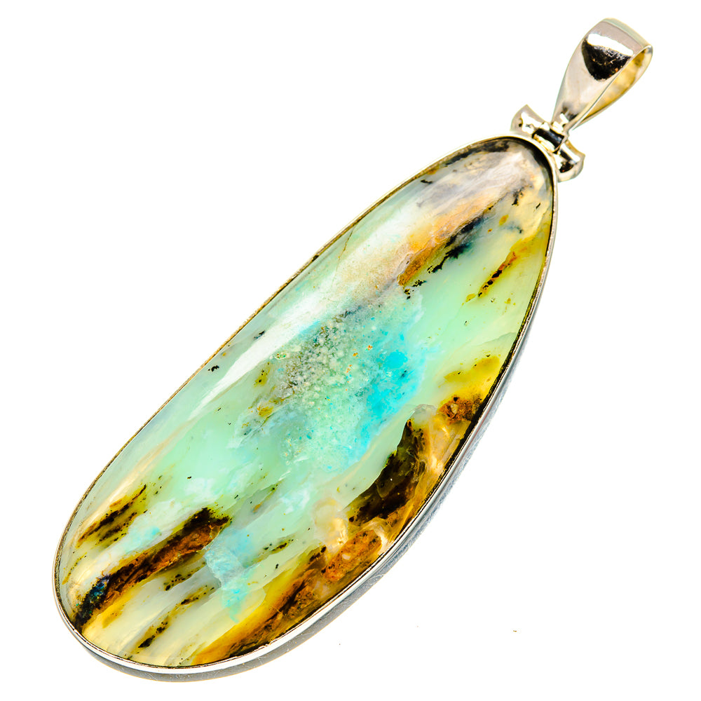 Peruvian Opal Pendants handcrafted by Ana Silver Co - PD752603