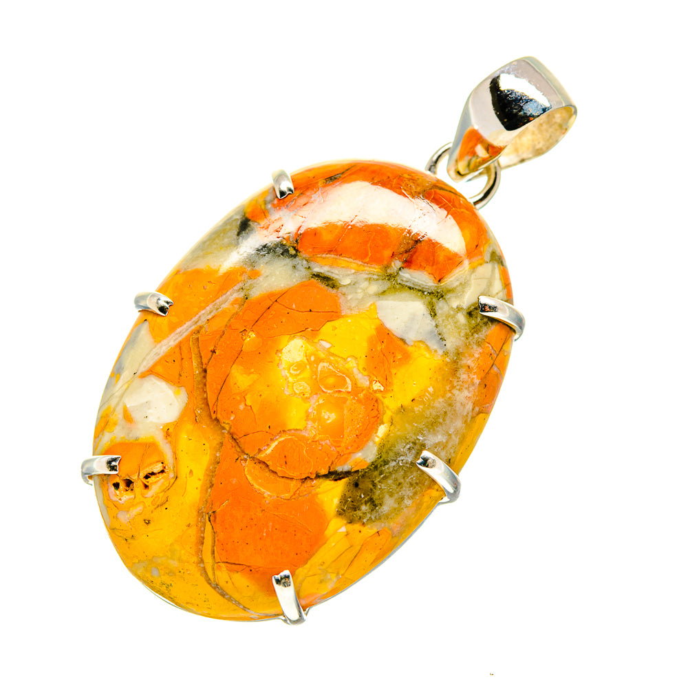Brecciated Mookaite Pendants handcrafted by Ana Silver Co - PD752653
