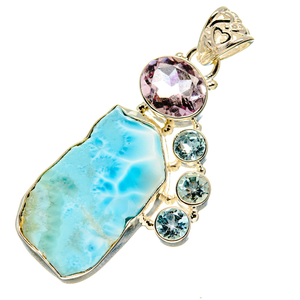 Larimar Pendants handcrafted by Ana Silver Co - PD752842