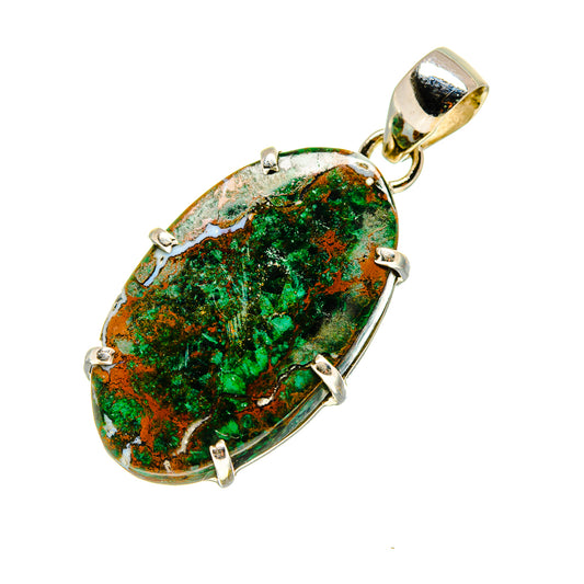 Chrysocolla Pendants handcrafted by Ana Silver Co - PD752900