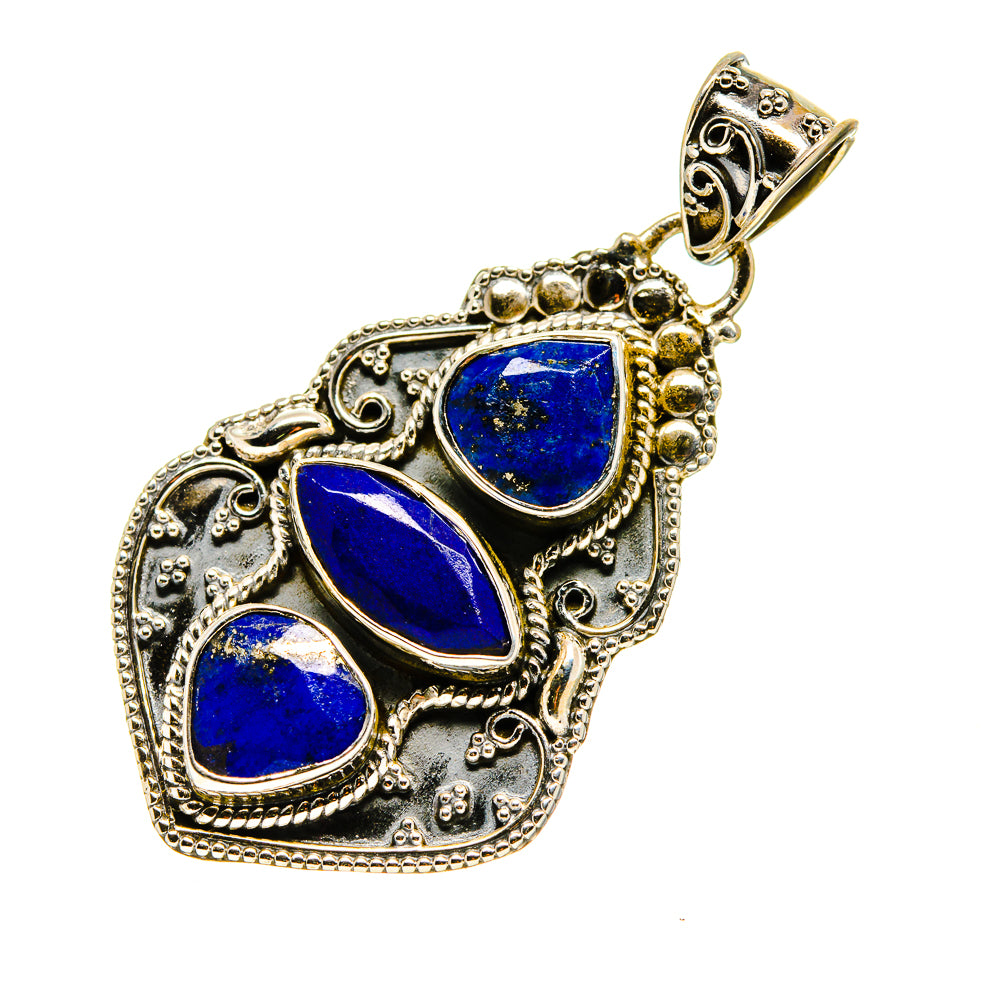Lapis Lazuli Pendants handcrafted by Ana Silver Co - PD752908