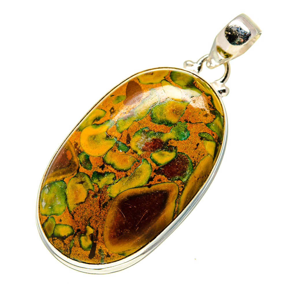 Rainforest Jasper Pendants handcrafted by Ana Silver Co - PD752966