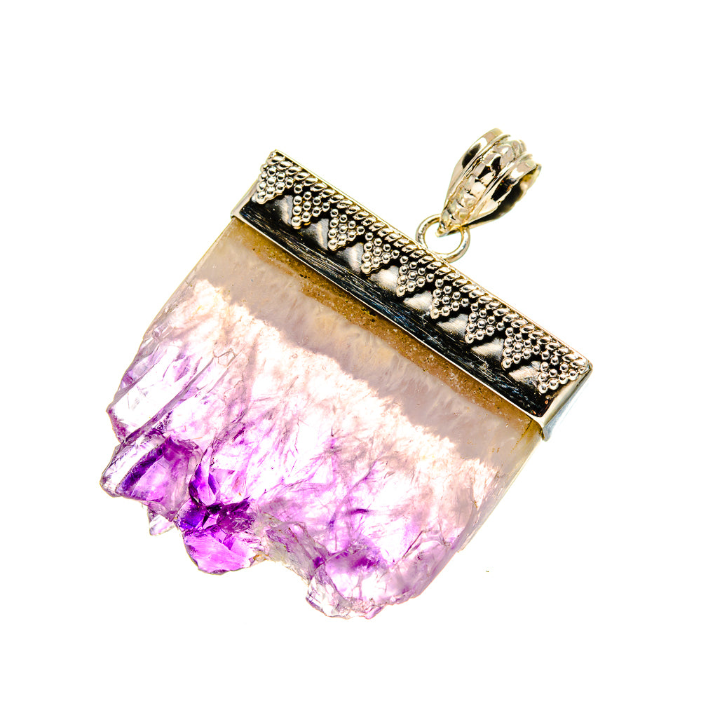 Amethyst Stalactite Pendants handcrafted by Ana Silver Co - PD753080
