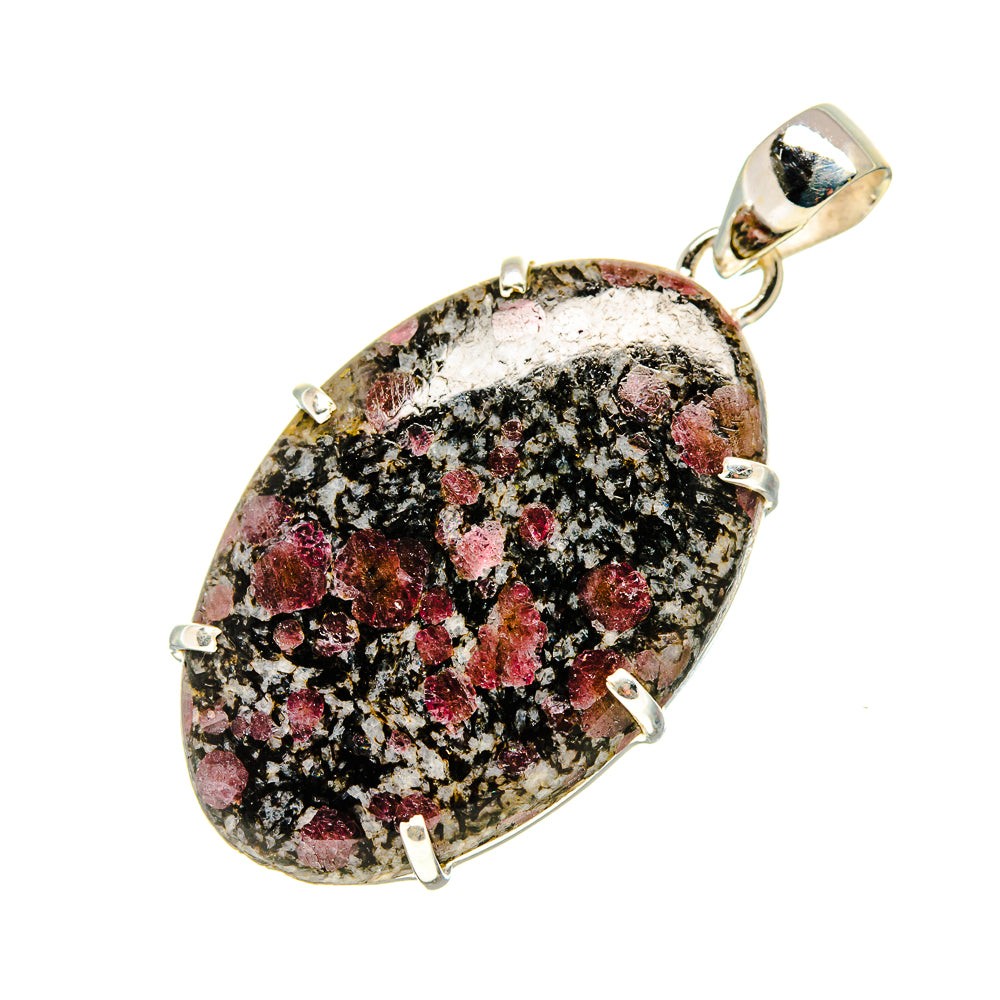 Russian Eudialyte Pendants handcrafted by Ana Silver Co - PD753110