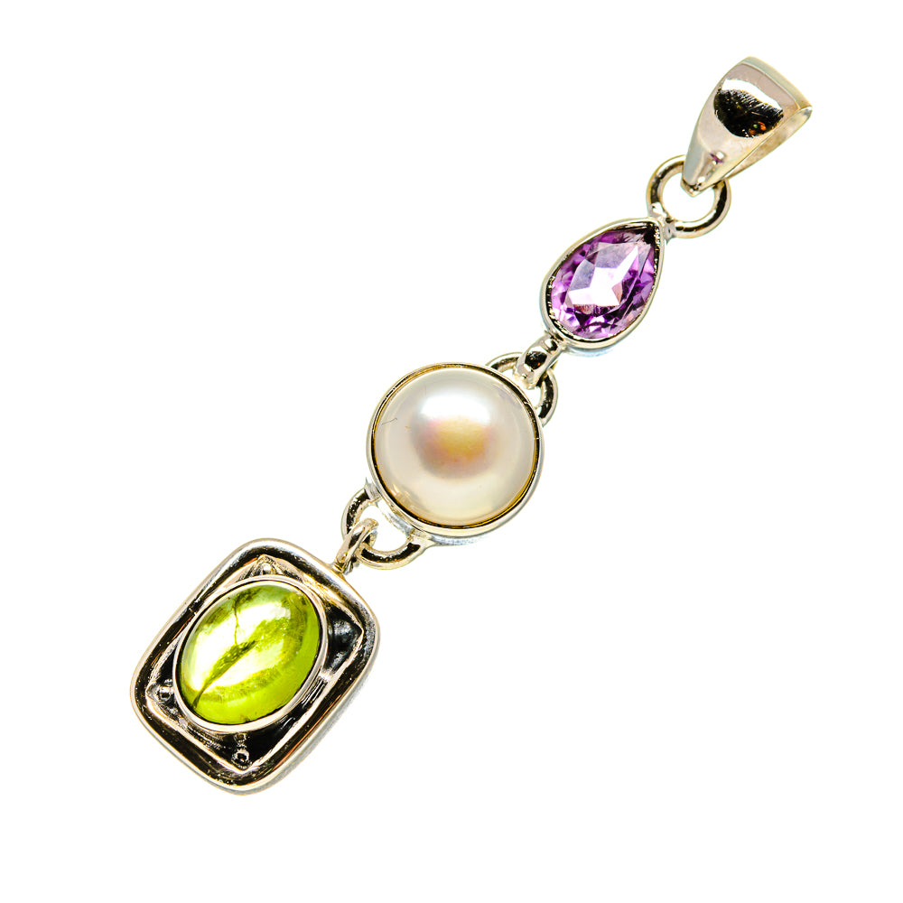 Peridot Pendants handcrafted by Ana Silver Co - PD753196