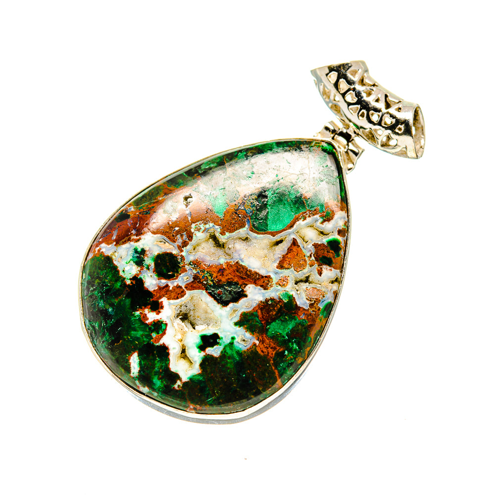 Chrysocolla Pendants handcrafted by Ana Silver Co - PD753206