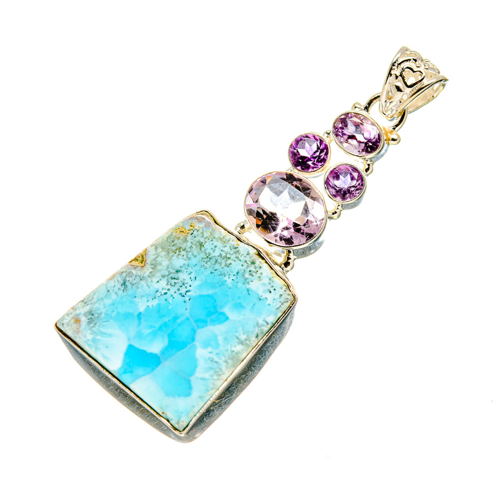 Larimar Pendants handcrafted by Ana Silver Co - PD753387