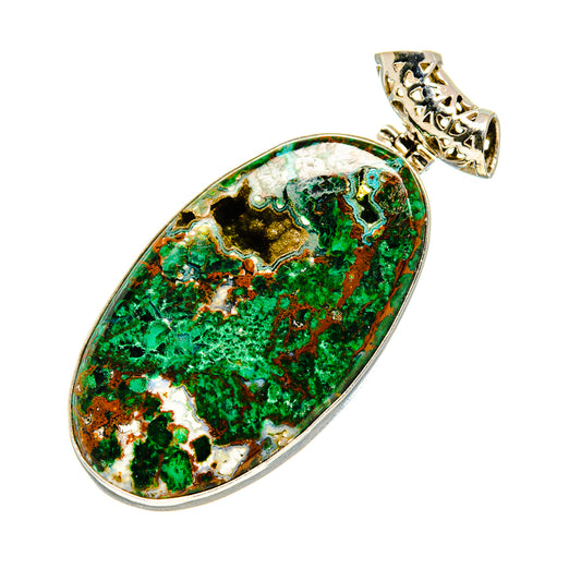 Chrysocolla Pendants handcrafted by Ana Silver Co - PD753400