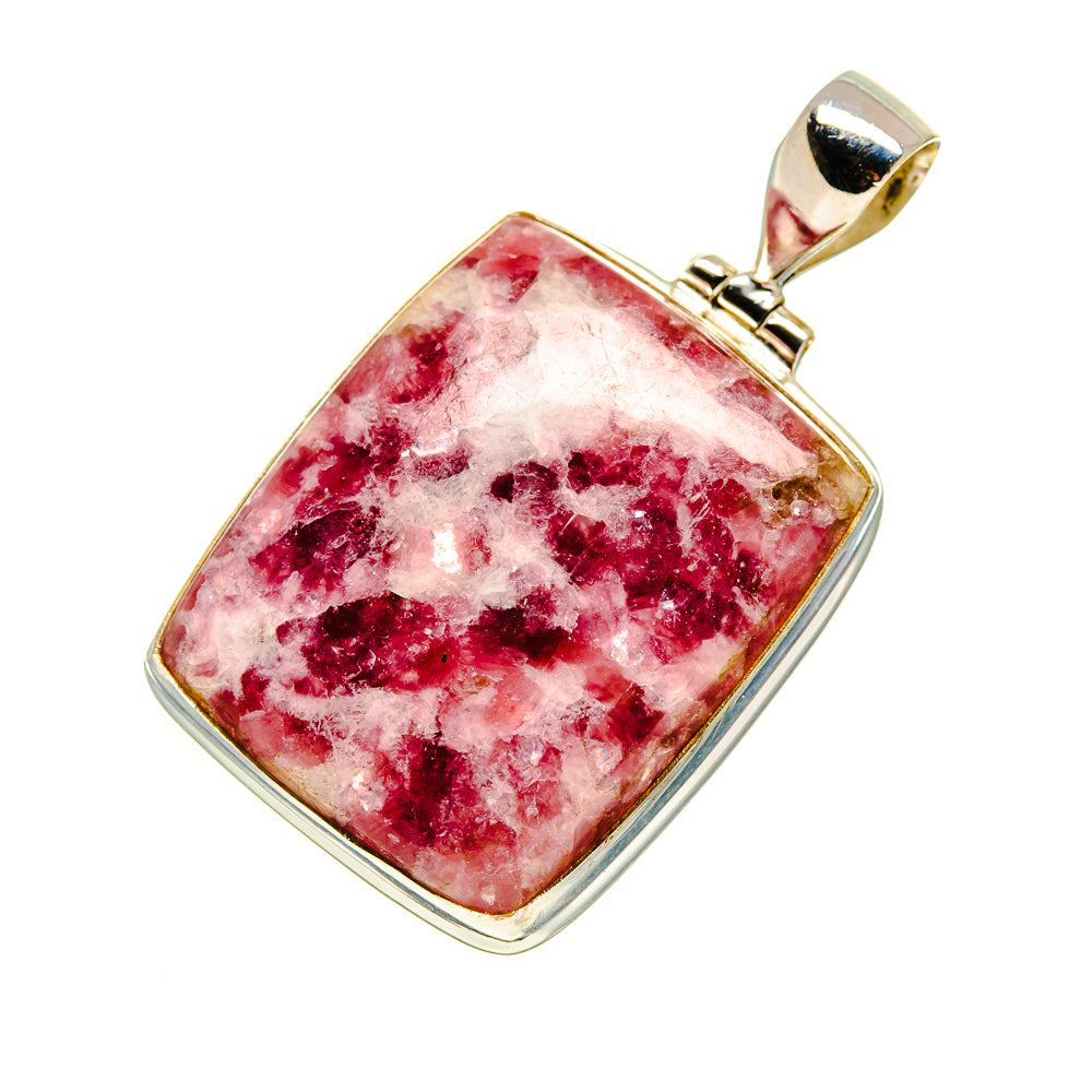Lepidolite Pendants handcrafted by Ana Silver Co - PD753417