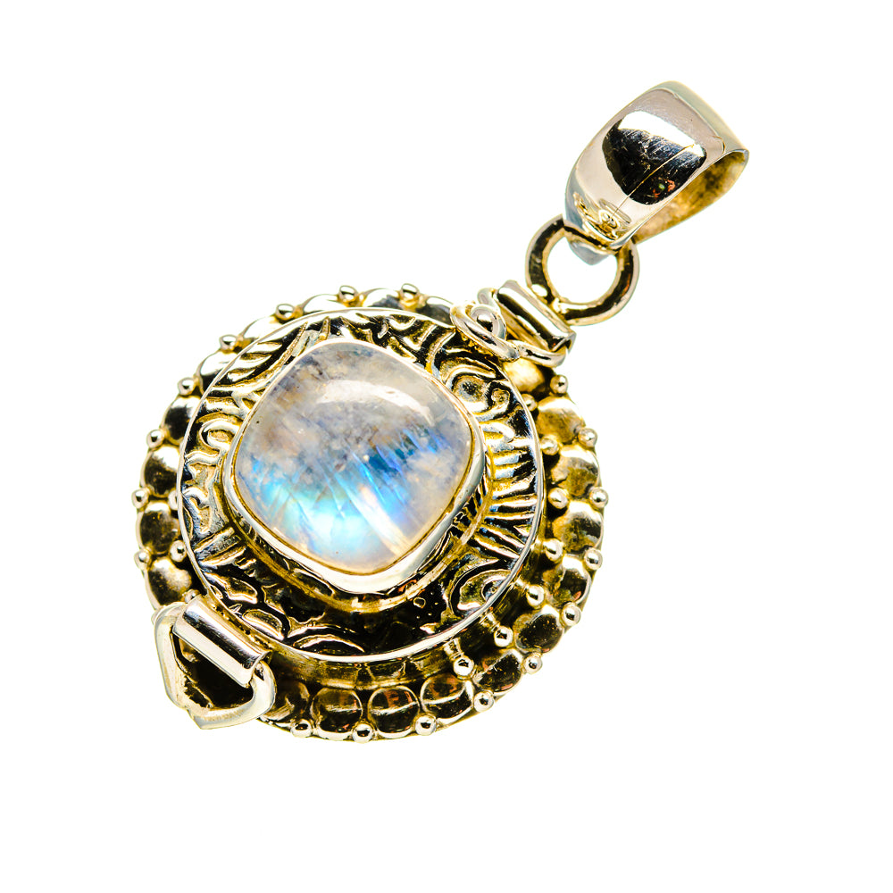 Rainbow Moonstone Pendants handcrafted by Ana Silver Co - PD753449