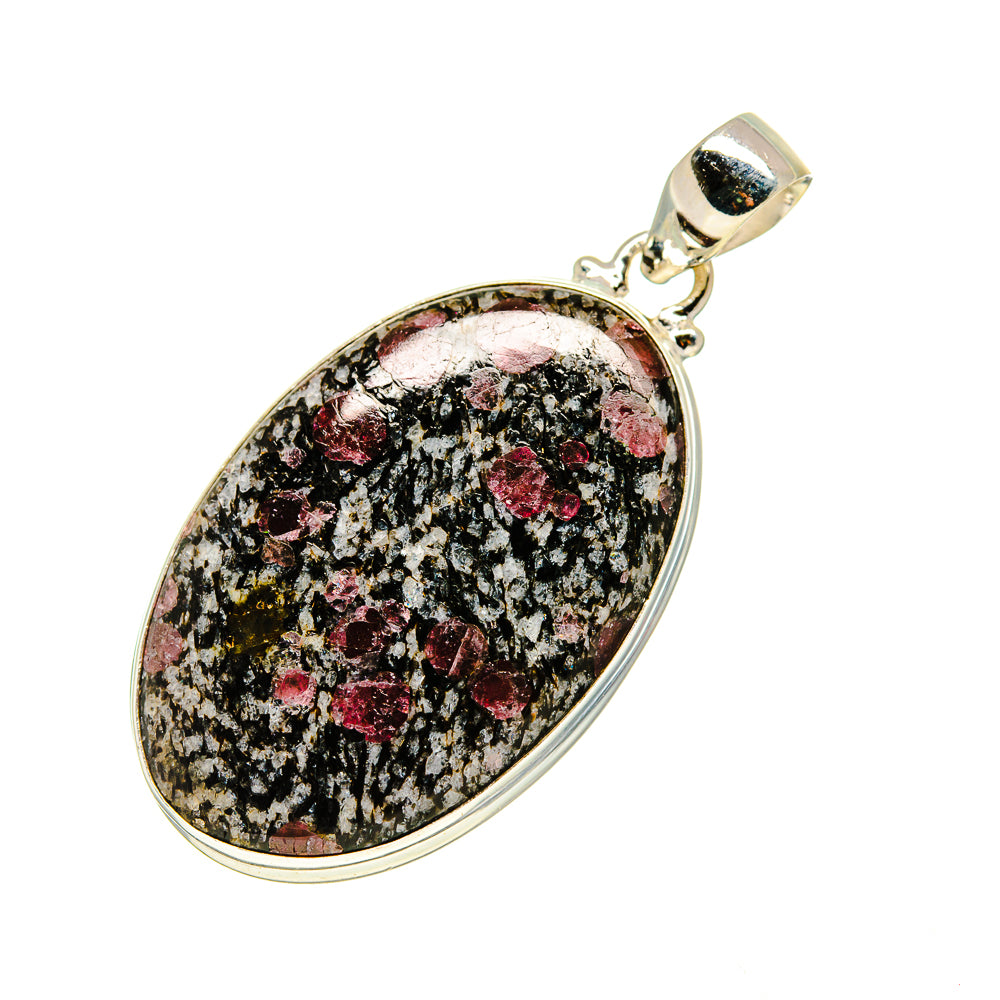Russian Eudialyte Pendants handcrafted by Ana Silver Co - PD753503