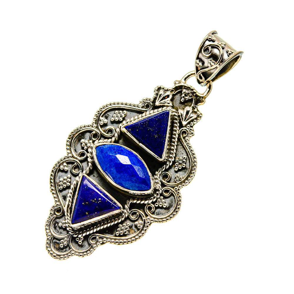 Lapis Lazuli Pendants handcrafted by Ana Silver Co - PD753504