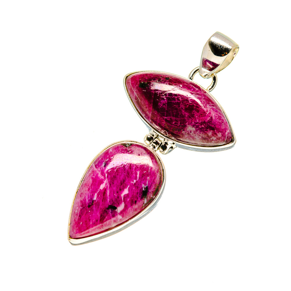 Ruby Fuchsite Pendants handcrafted by Ana Silver Co - PD753780