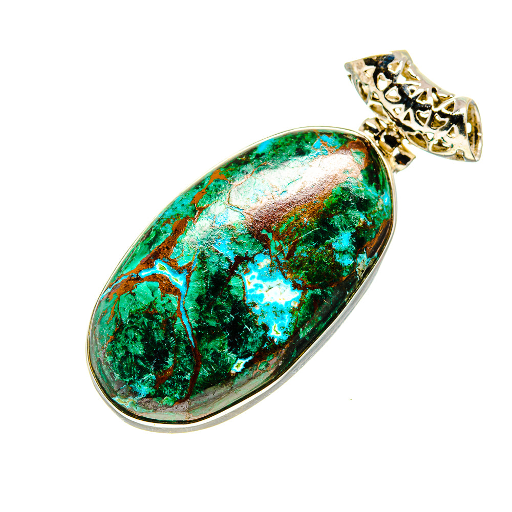 Chrysocolla Pendants handcrafted by Ana Silver Co - PD753822