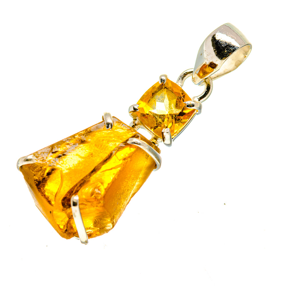 Citrine Pendants handcrafted by Ana Silver Co - PD754231