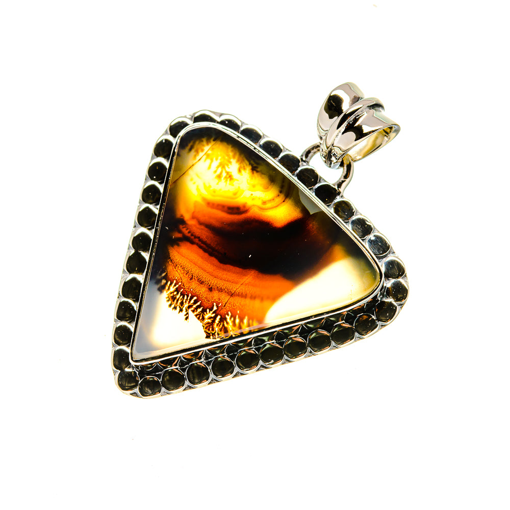 Montana Agate Pendants handcrafted by Ana Silver Co - PD754276