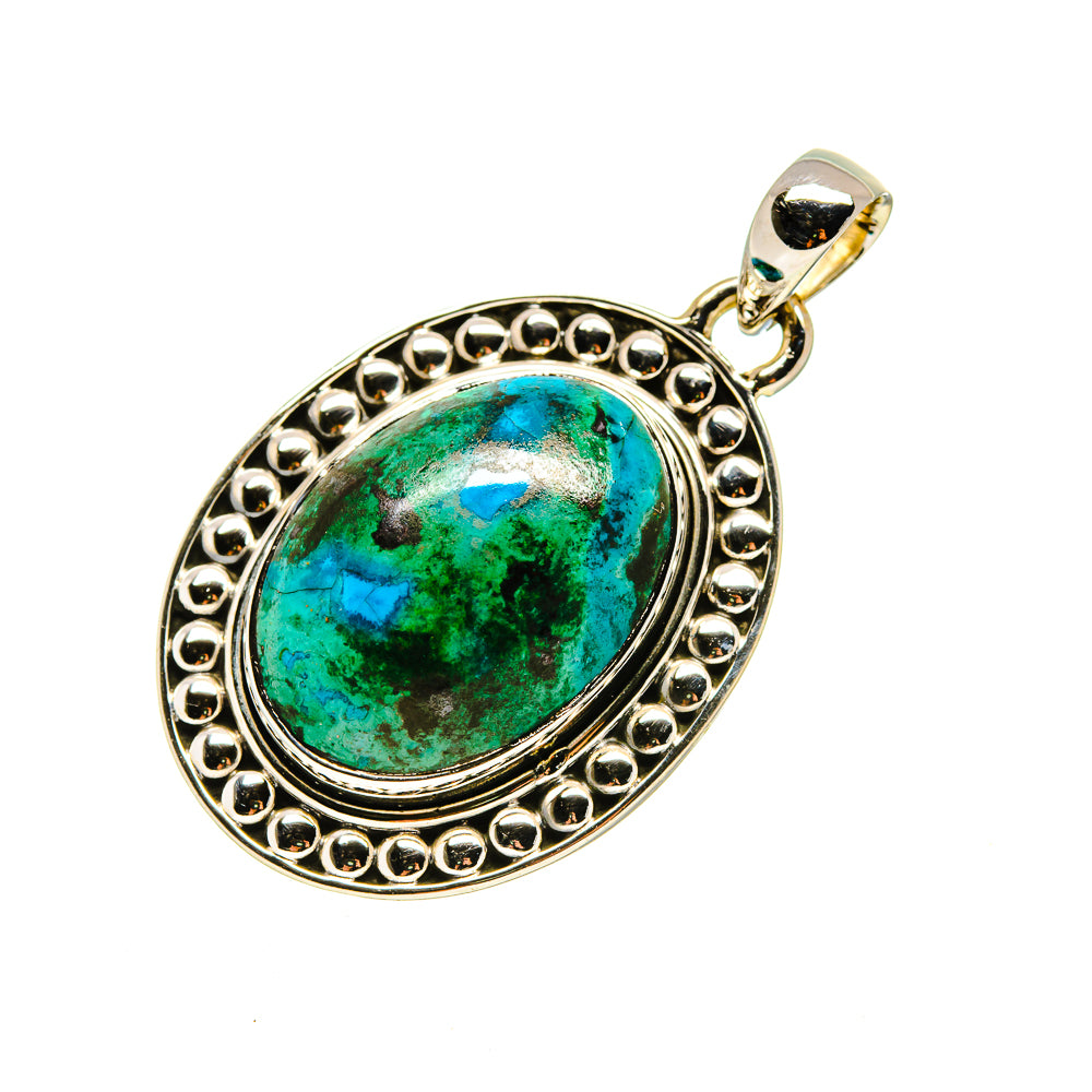 Chrysocolla Pendants handcrafted by Ana Silver Co - PD754286