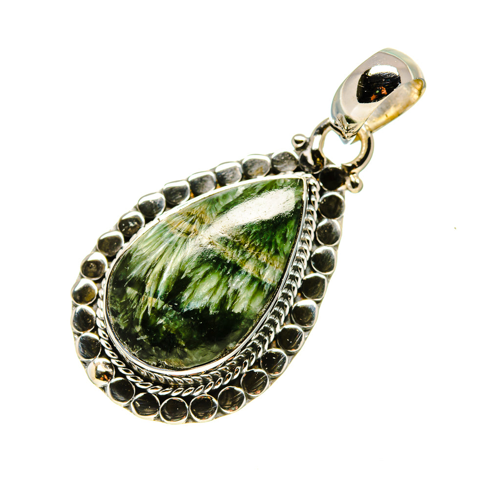 Seraphinite Pendants handcrafted by Ana Silver Co - PD754326