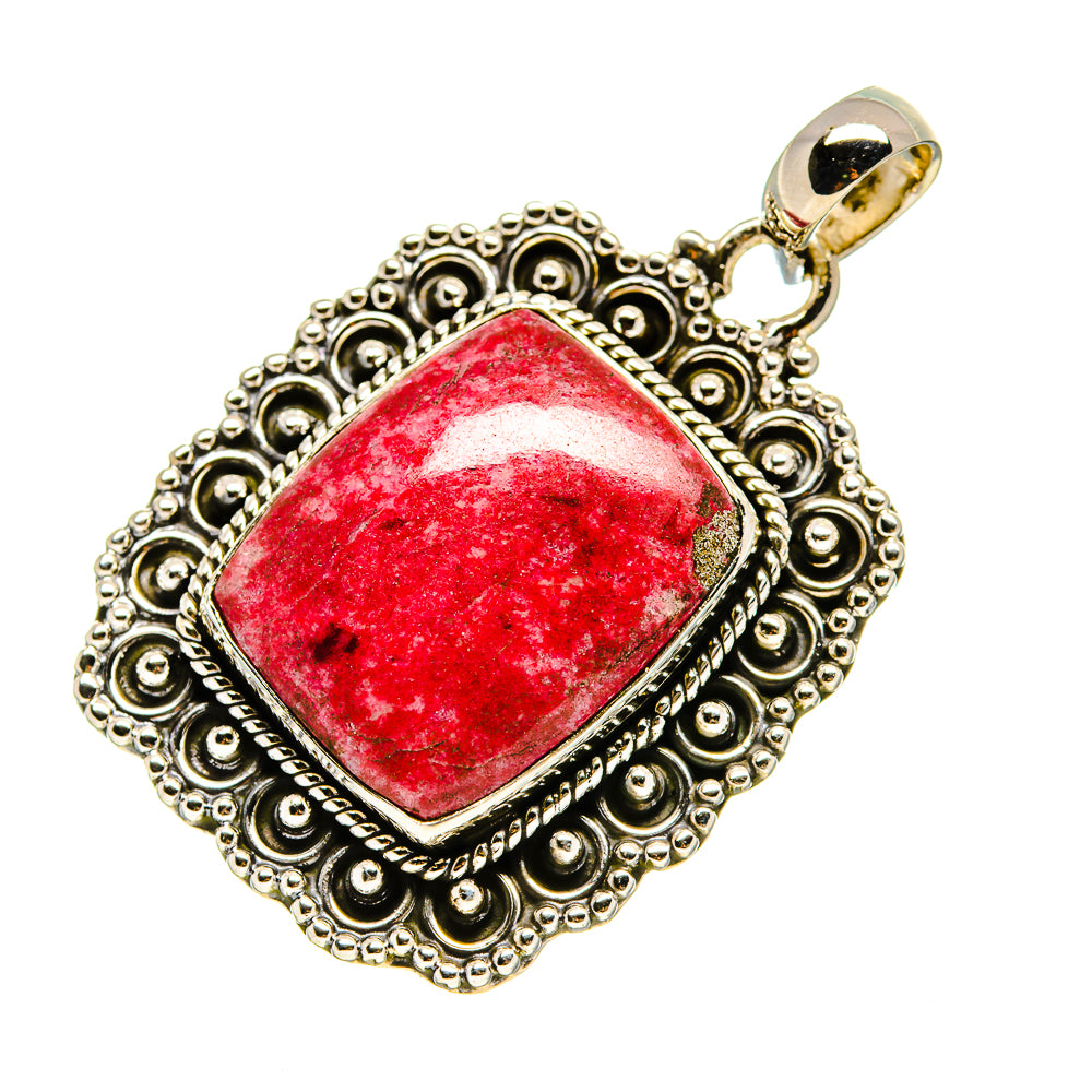 Thulite Pendants handcrafted by Ana Silver Co - PD754444