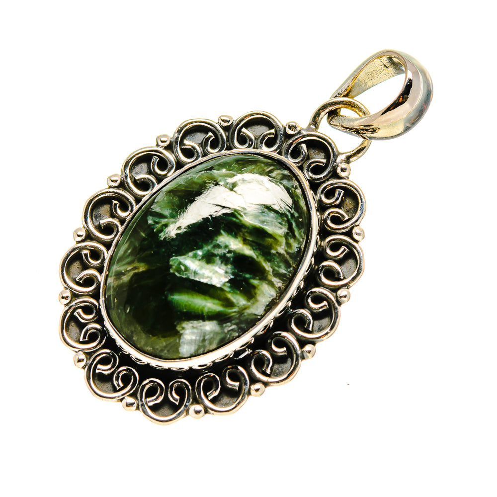 Seraphinite Pendants handcrafted by Ana Silver Co - PD754446