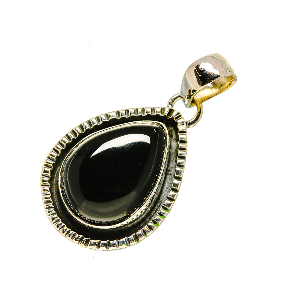 Black Onyx Pendants handcrafted by Ana Silver Co - PD754518