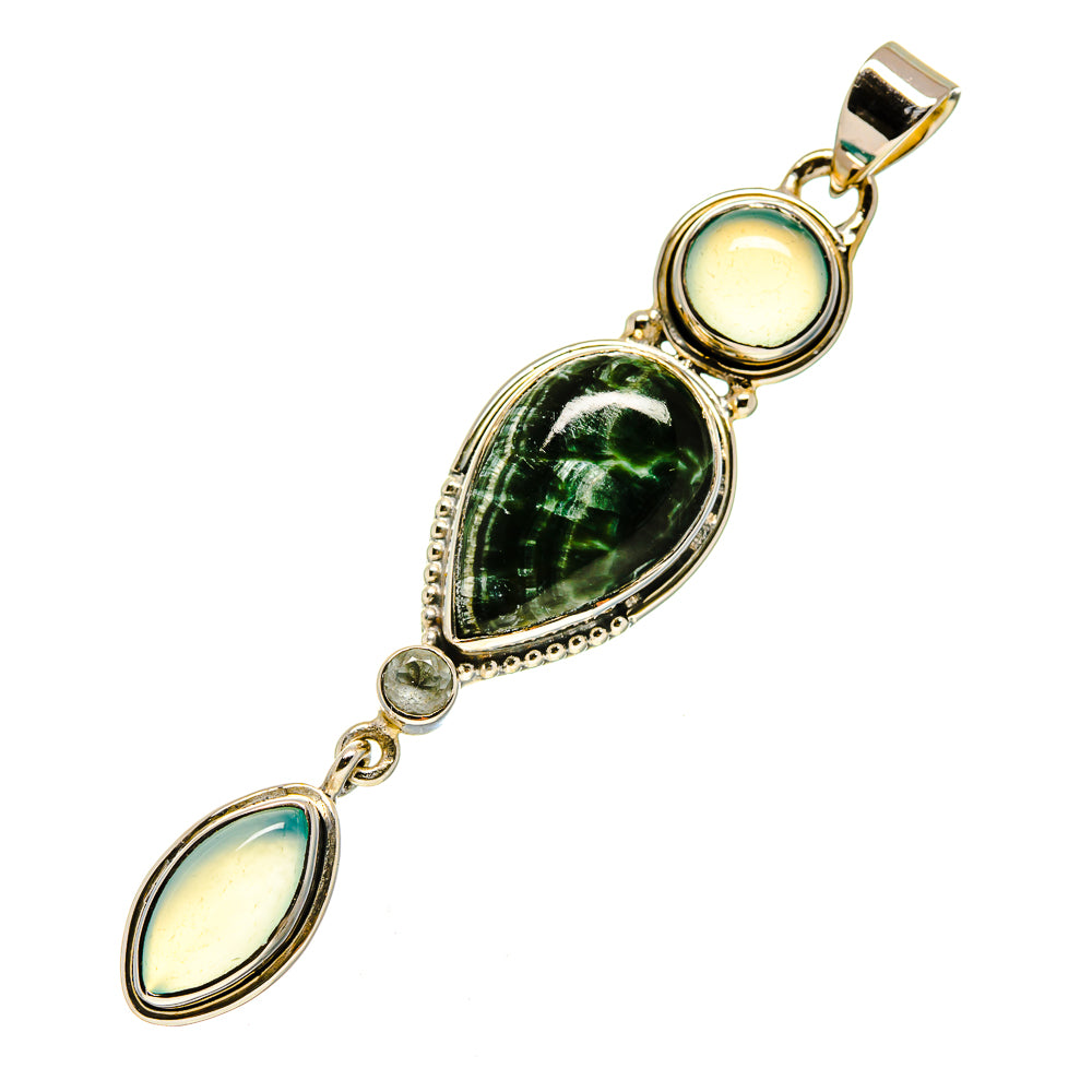 Seraphinite Pendants handcrafted by Ana Silver Co - PD754561