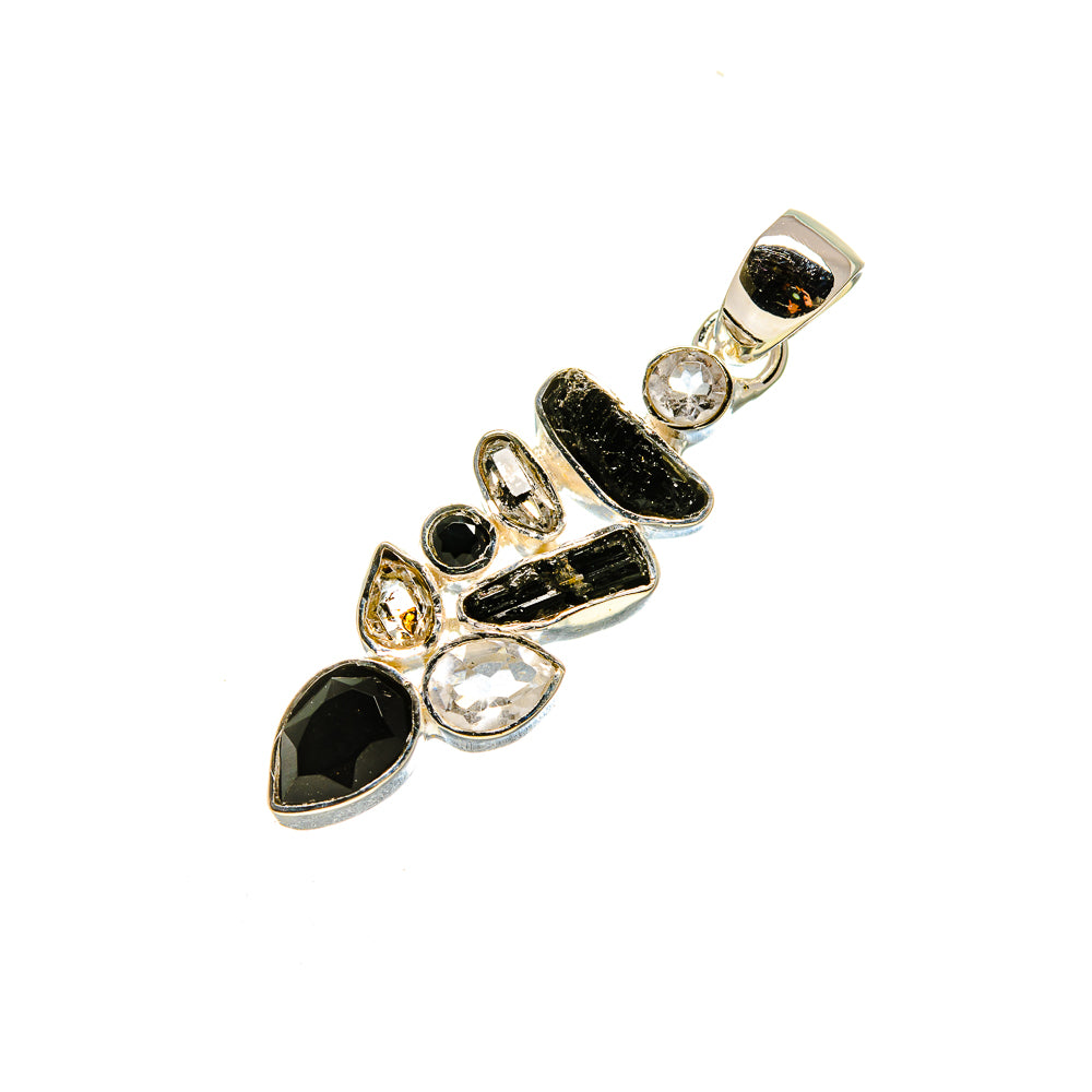 Black Onyx Pendants handcrafted by Ana Silver Co - PD754593