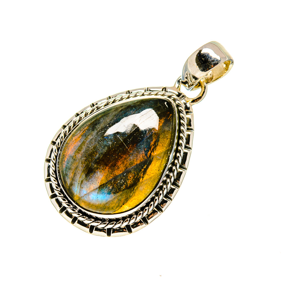 Labradorite Pendants handcrafted by Ana Silver Co - PD754603