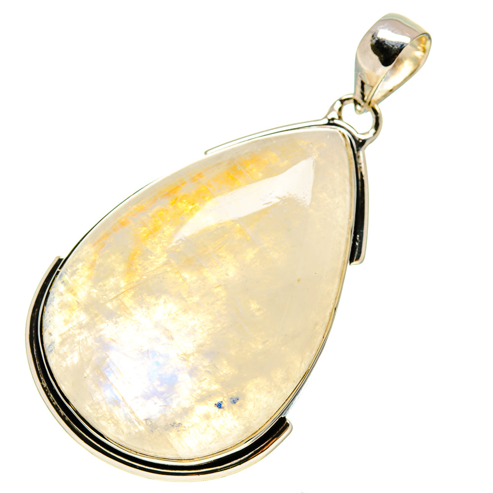 Rainbow Moonstone Pendants handcrafted by Ana Silver Co - PD754638