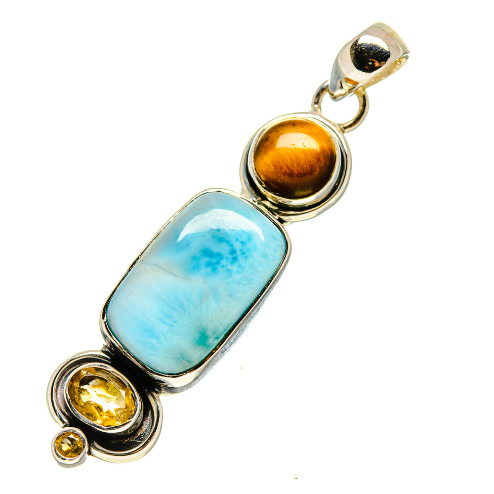 Larimar Pendants handcrafted by Ana Silver Co - PD754675