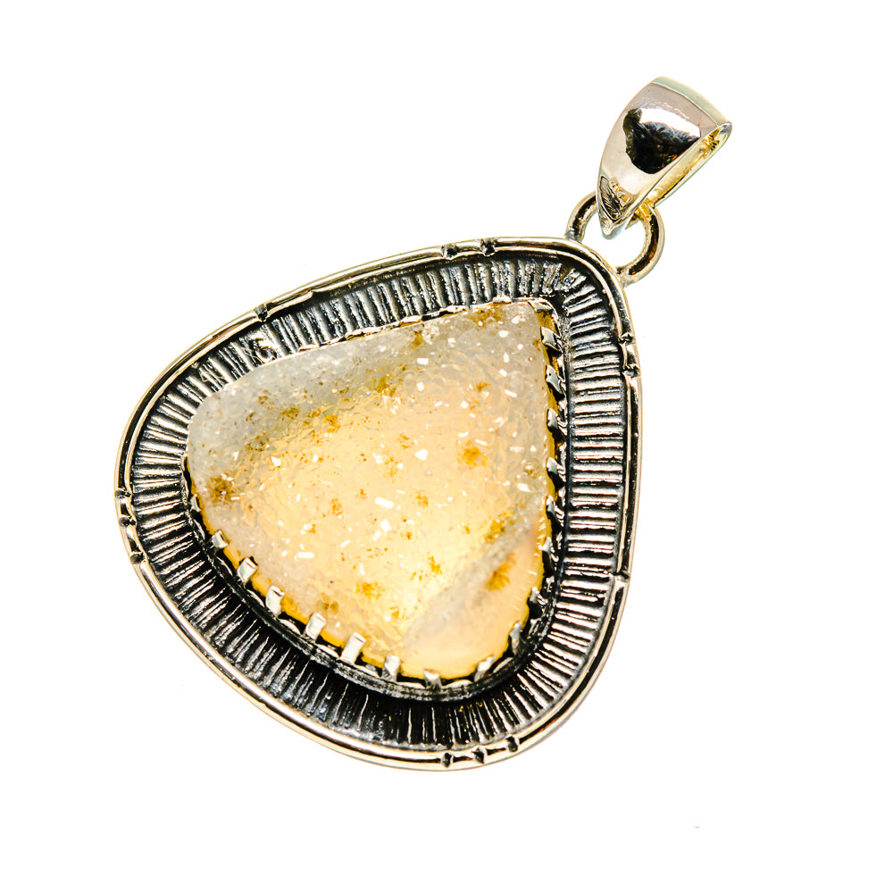 Desert Druzy Pendants handcrafted by Ana Silver Co - PD754683