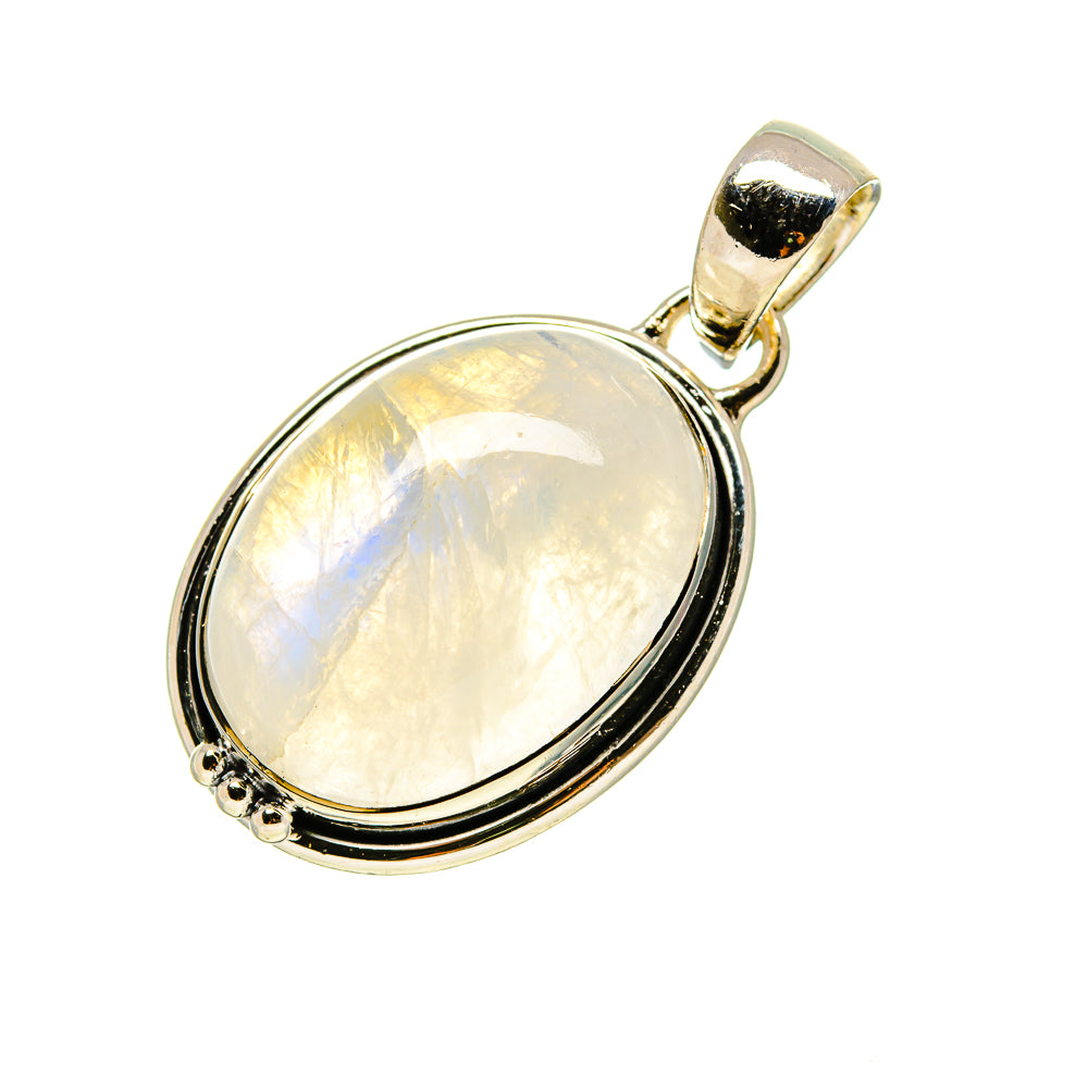 Rainbow Moonstone Pendants handcrafted by Ana Silver Co - PD754700