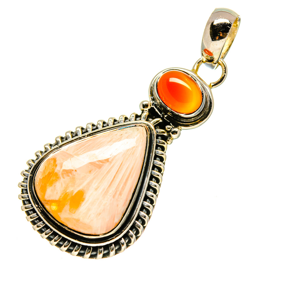 Scolecite Pendants handcrafted by Ana Silver Co - PD754739