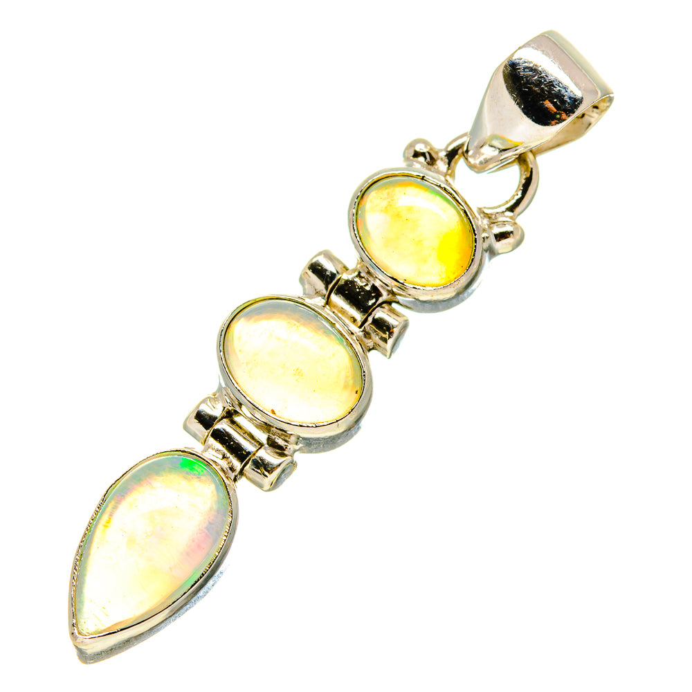 Ethiopian Opal Pendants handcrafted by Ana Silver Co - PD755179