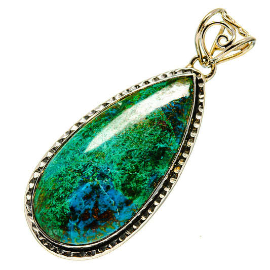 Chrysocolla Pendants handcrafted by Ana Silver Co - PD755258