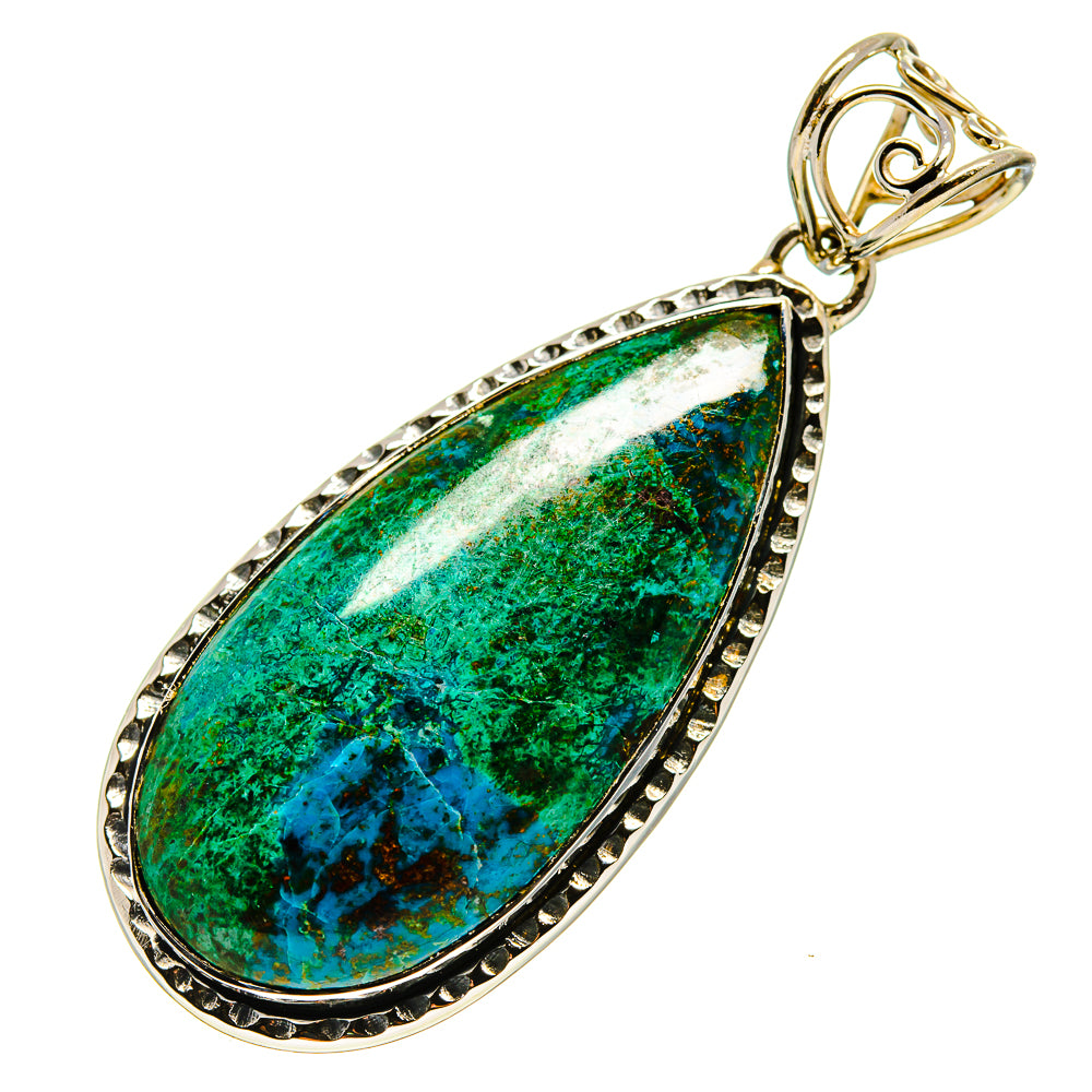 Chrysocolla Pendants handcrafted by Ana Silver Co - PD755258