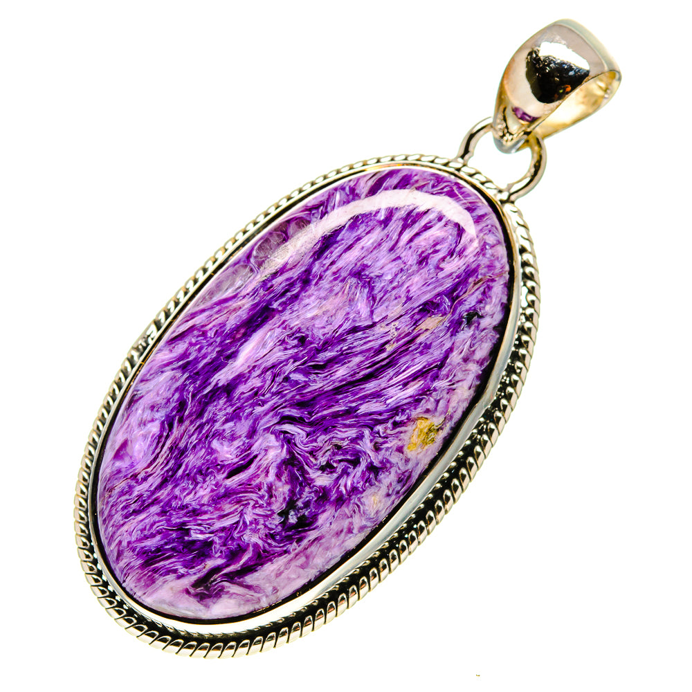 Charoite Pendants handcrafted by Ana Silver Co - PD755273