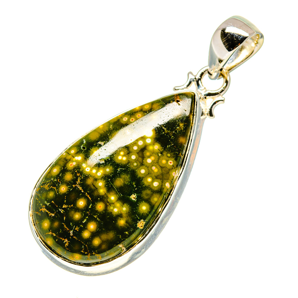 Ocean Jasper Pendants handcrafted by Ana Silver Co - PD755474