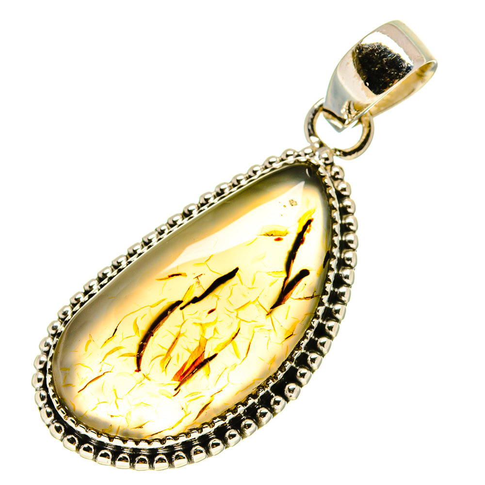 Montana Agate Pendants handcrafted by Ana Silver Co - PD755480