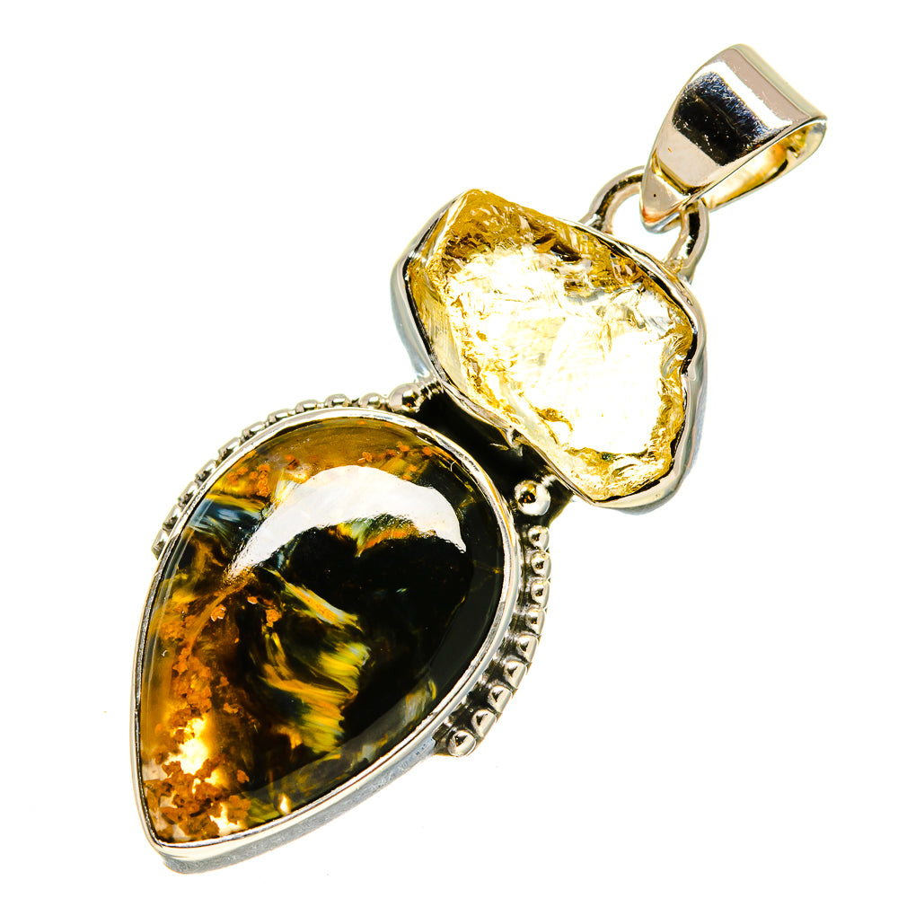 Pietersite Pendants handcrafted by Ana Silver Co - PD755482