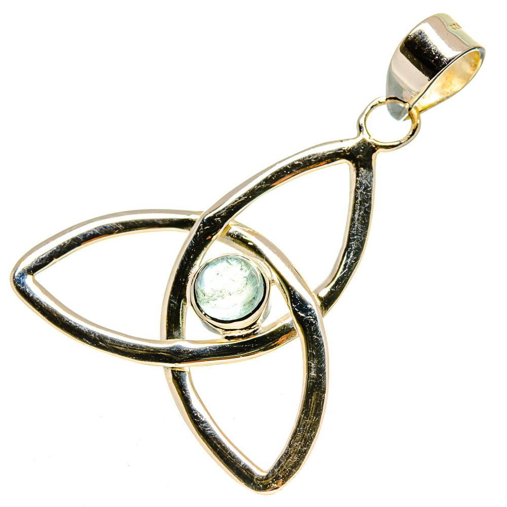 Aqua Chalcedony Pendants handcrafted by Ana Silver Co - PD755524